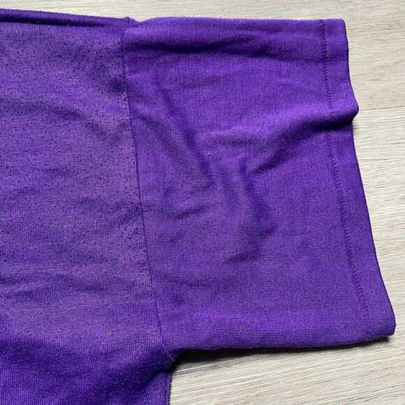 Vintage 90s Space Jam Movie Bugs Lola Bunny Hearts Warner Bros Purple Tee Small - Picture 4 of 7